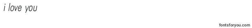 Czcionka LimerickcdserialLightItalic – czcionki Kocham cię